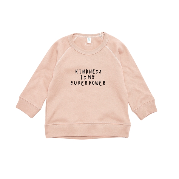 Organic Zoo - Sweatshirt kindness - Clay