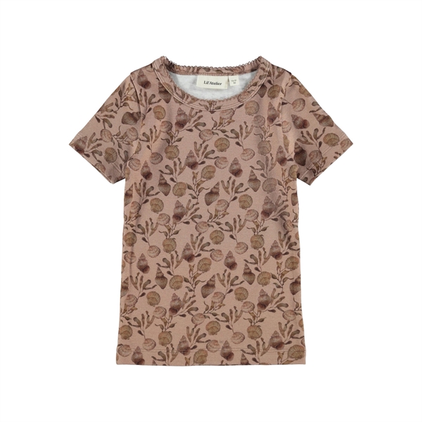 Lil\' Atelier - Gaya t-shirt m. strandskaller - Roebuck