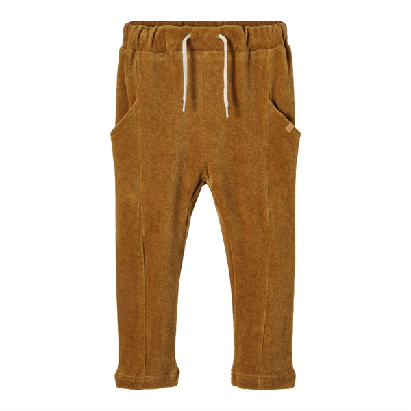 Lil\' Atelier - Rebel velour sweatpants - Golden brown