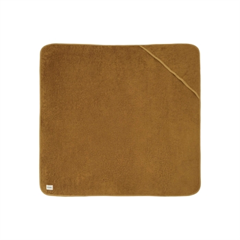 Lil' Atelier - Rono terry babyhåndklæde - Golden brown